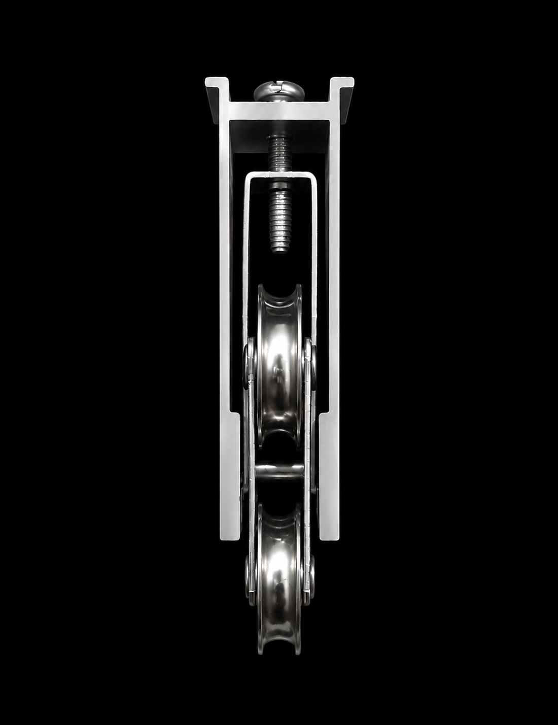 1-1/4" Stainless Steel Tandem Patio Door Roller